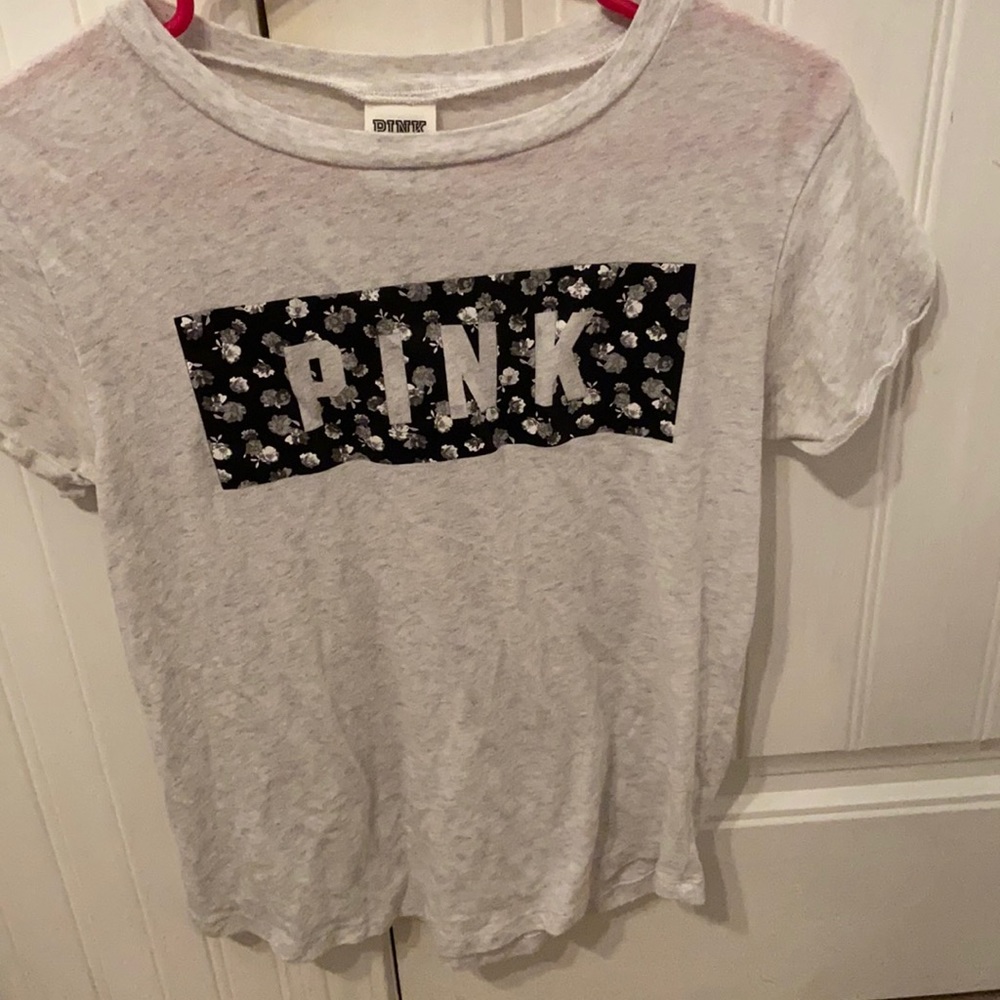 White and grayish , from pink not worn a lot